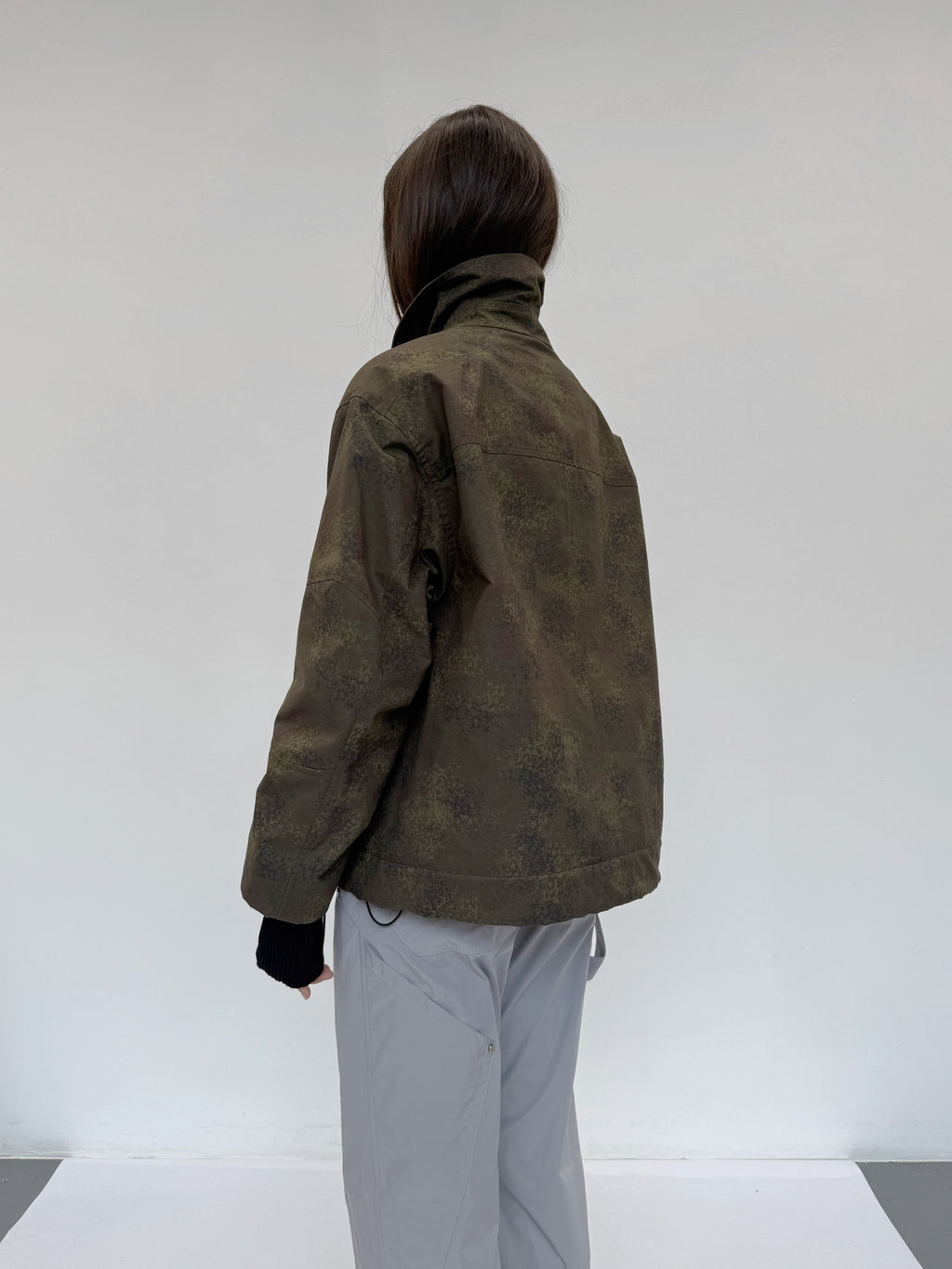 002 ALPINE 3D JACKET GREEN CAMO