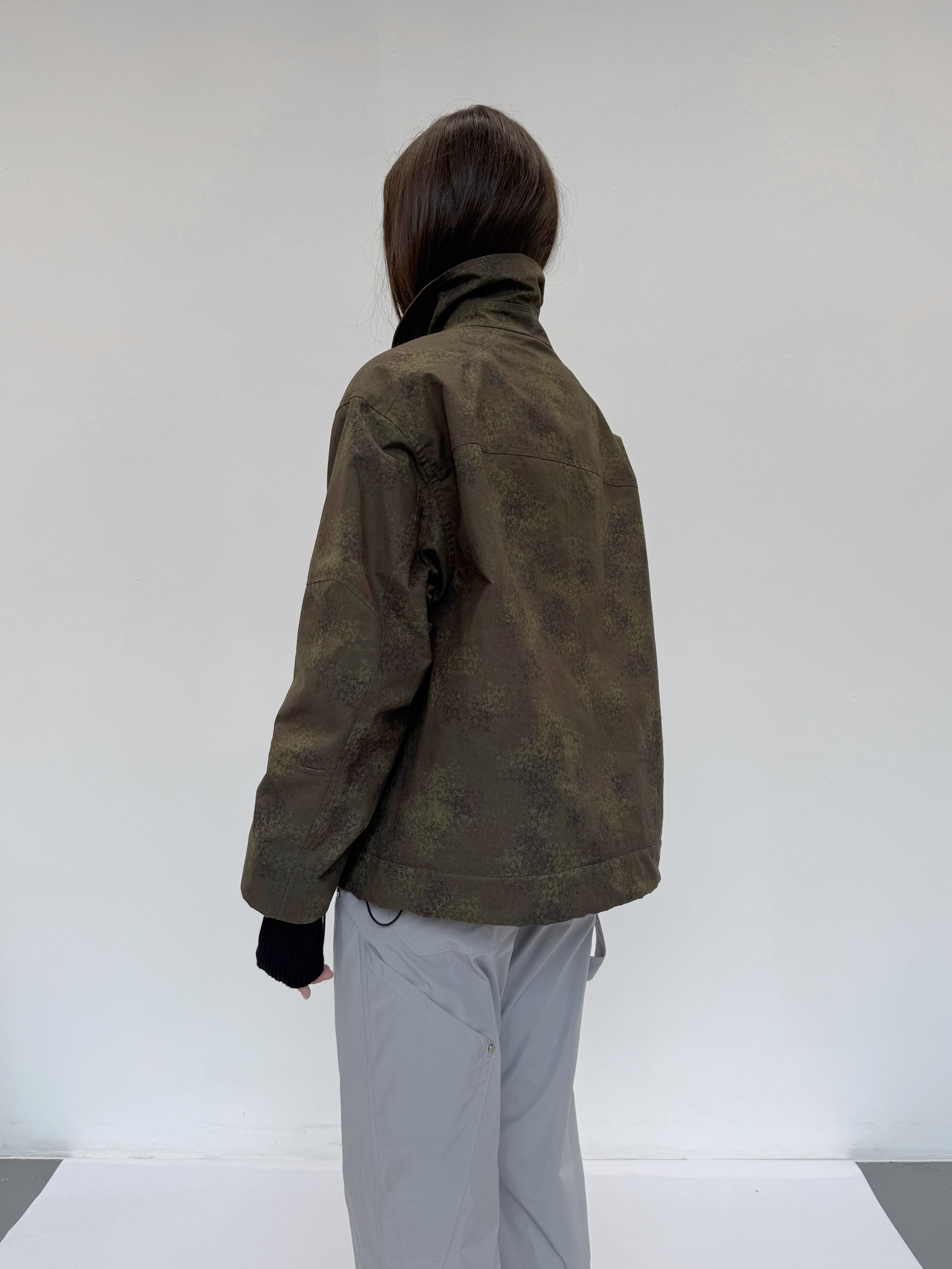 002 ALPINE 3D JACKET GREEN CAMO
