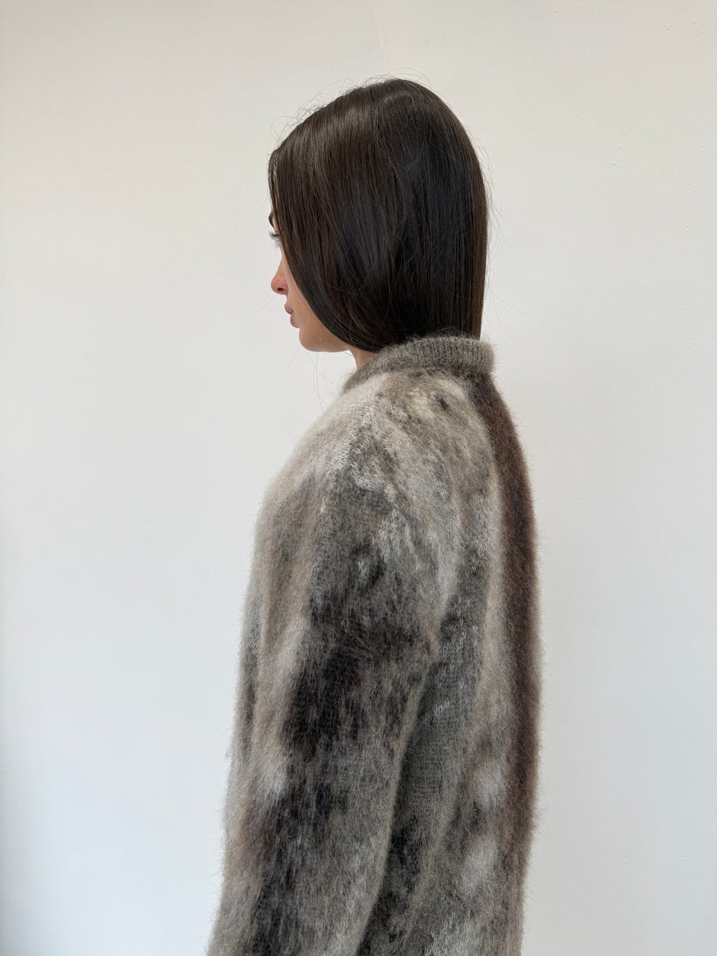 003 REINDEER MOHAIR JUMPER