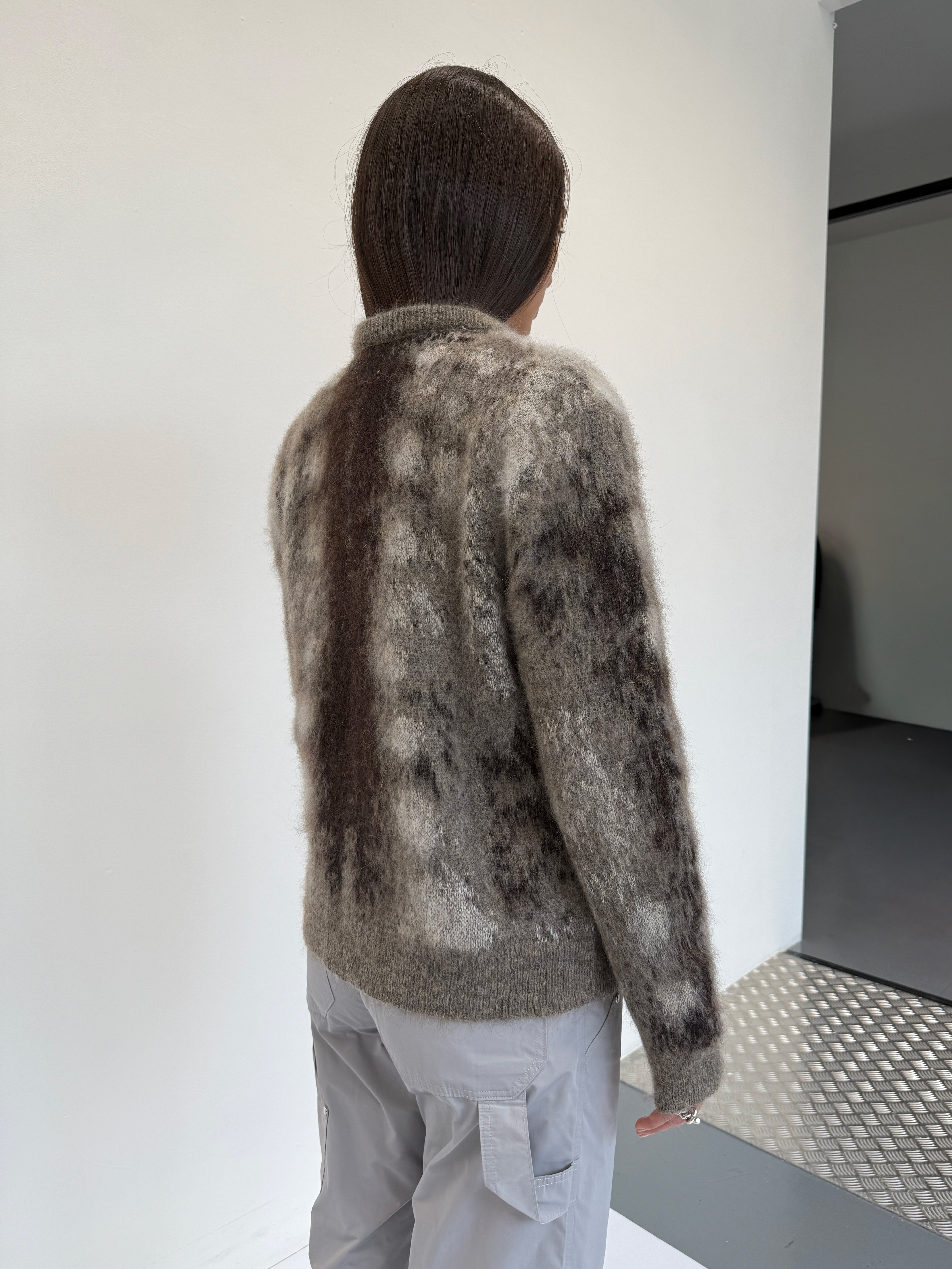 003 REINDEER MOHAIR JUMPER