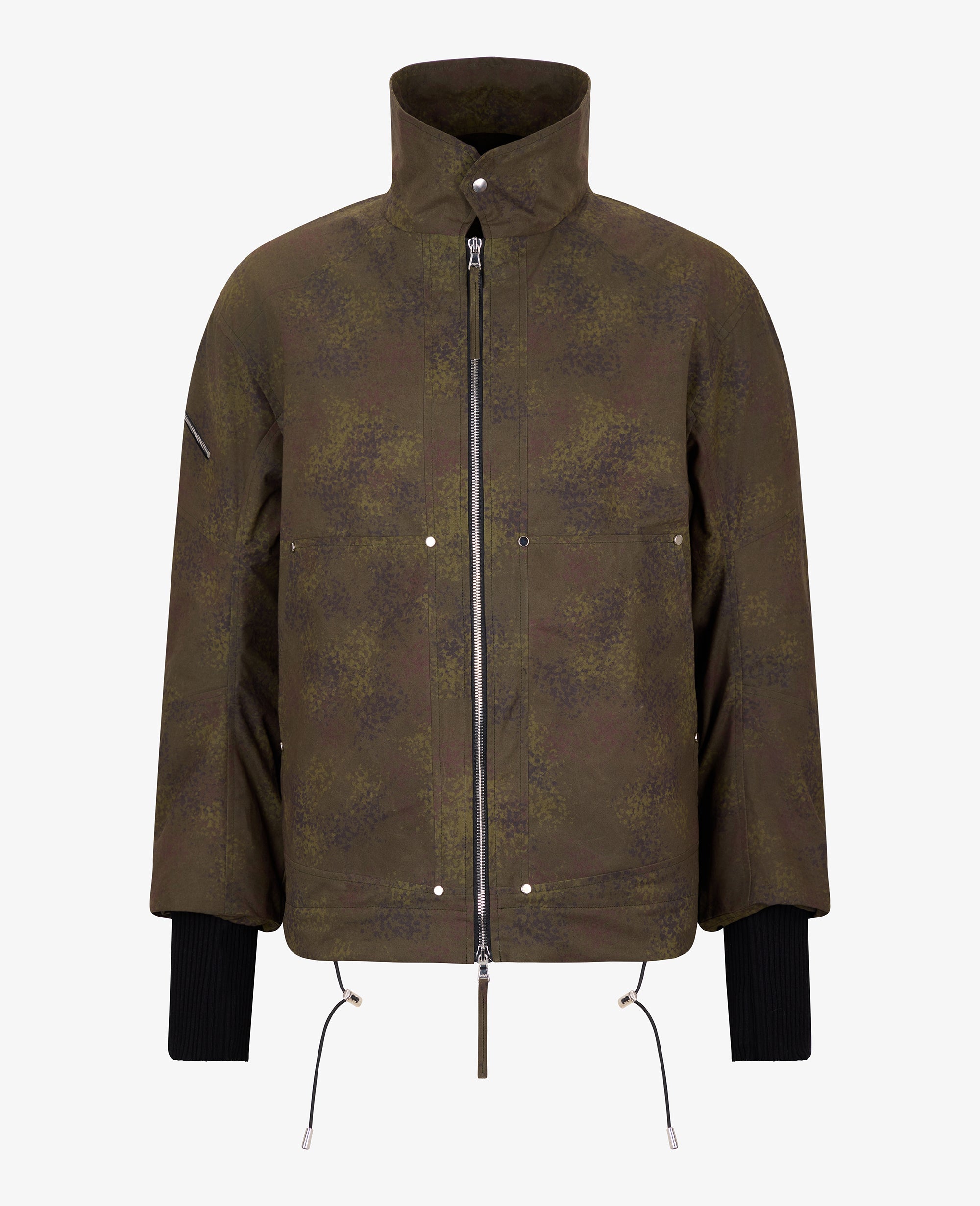 002 ALPINE 3D JACKET GREEN CAMO