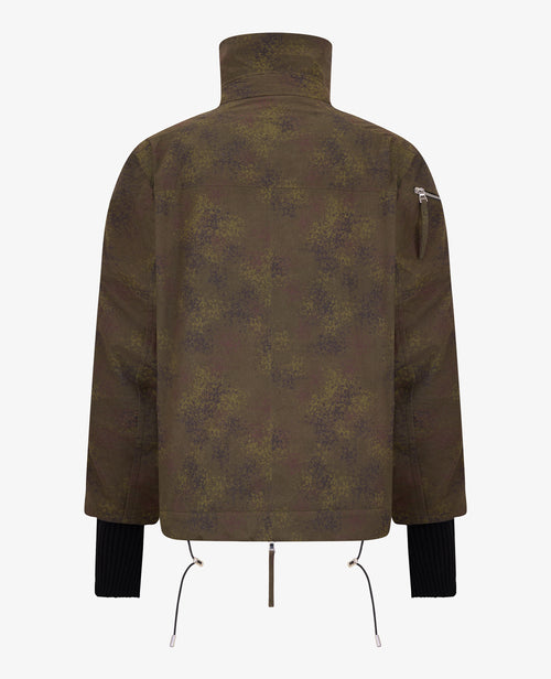 002 ALPINE 3D JACKET GREEN CAMO