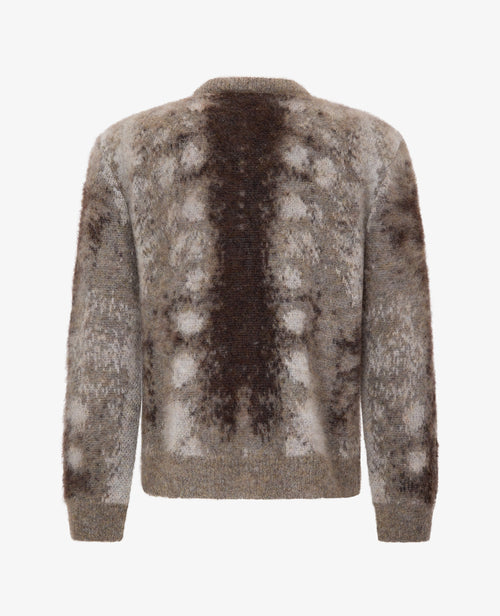 003 REINDEER MOHAIR JUMPER